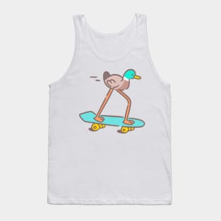 skateboard duck Tank Top